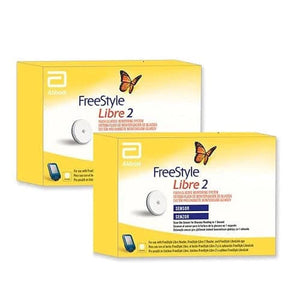 Abbott Freestyle Libre 2 Sensor Pack of 2 for diabetes monitoring - FREE Postage