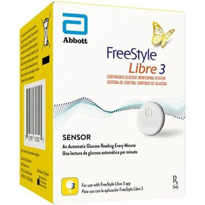 FreeStyle Libre 3 Sensor : The worlds smallest sensor - Free Post