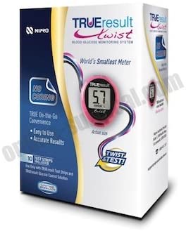 Trueresult Twist Blood Glucose Monitor