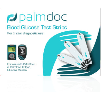 Palmdoc 2 x 25  Blood Glucose Test Strips