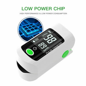 Fingertip pulse SpO2 Oximeter Oxygen Blood Saturation Meter Finger PR Monitor x1805 Free Post UK